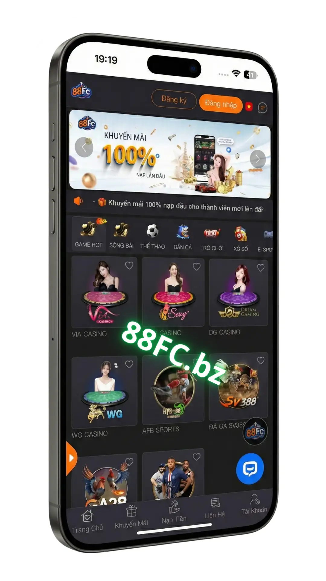 App 88FC Mobile